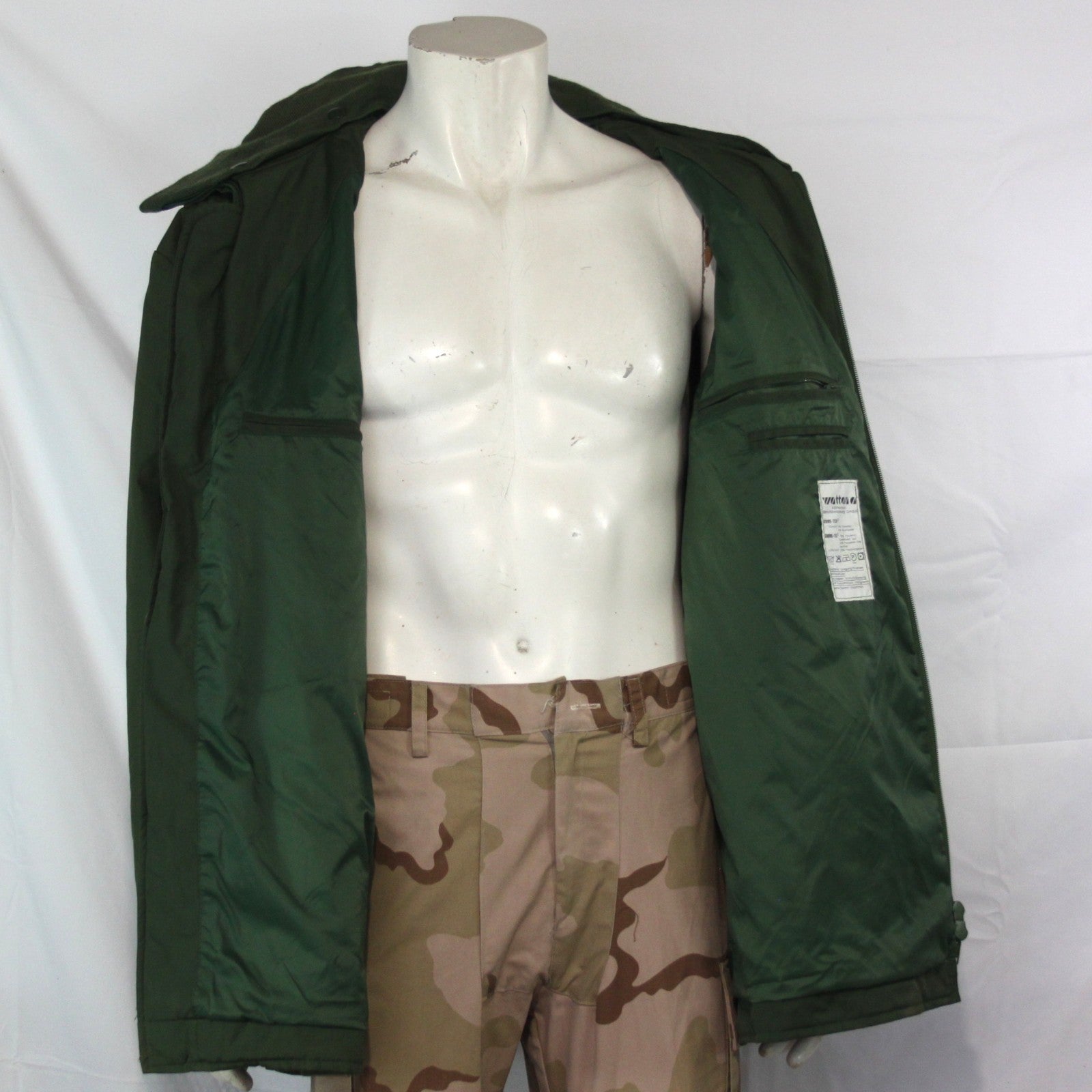Genuine Surplus German Police Gore-tex Waterproof Padded Coat Jacket 48-50" 3370