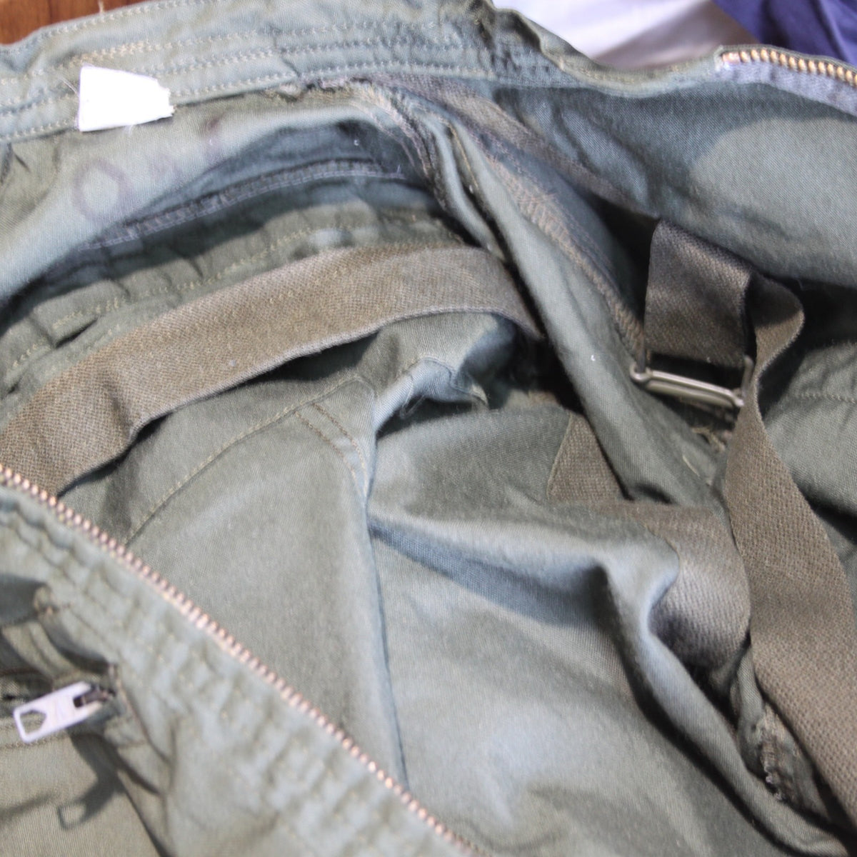French Army Tank Suit Olive Coverall Genuine Surplus 38" (4161)