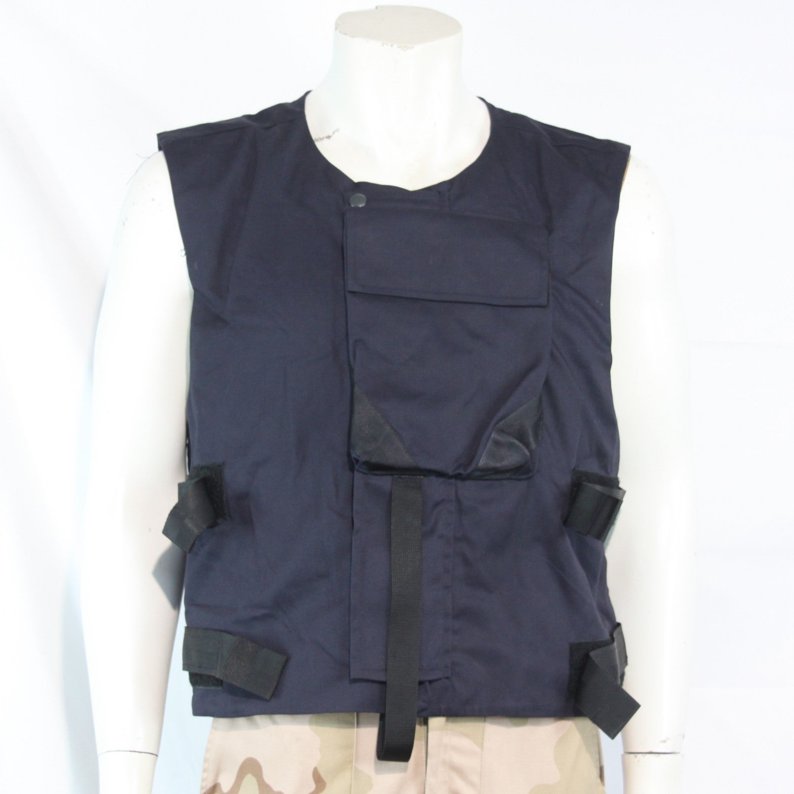 British Royal Navy Body Armour Cover Navy BLue Genuine Surplus XXL (3965)