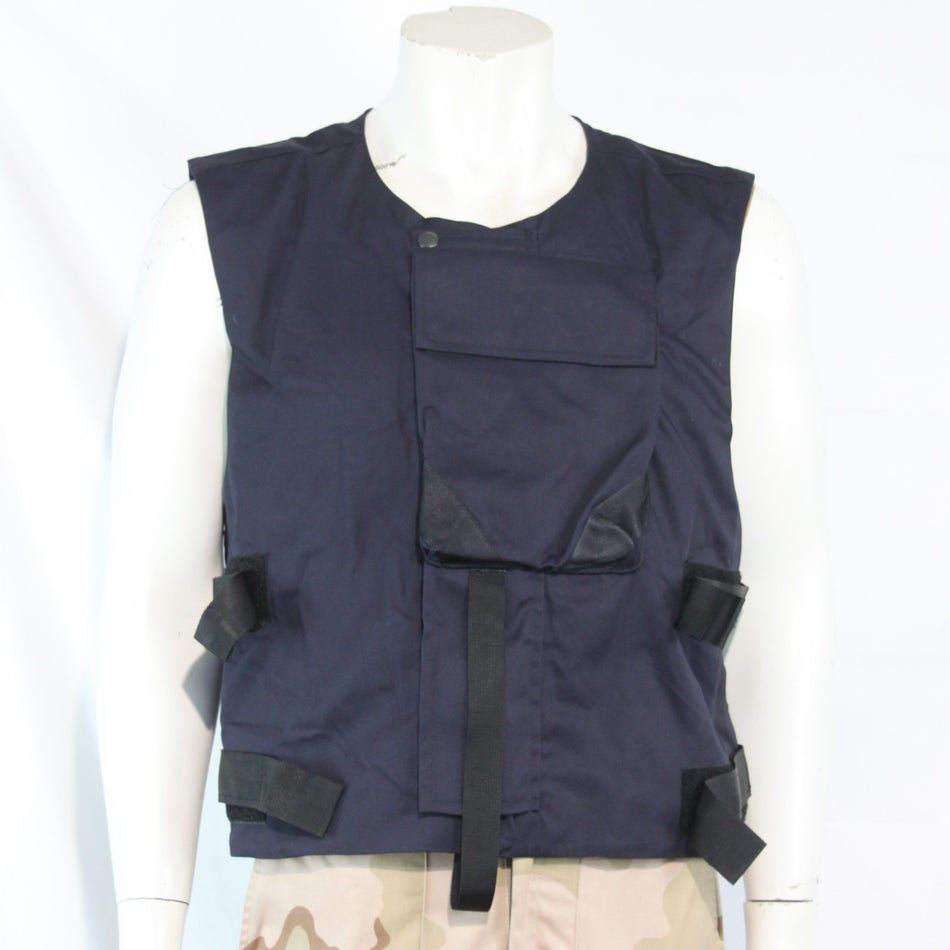 British Royal Navy Body Armour Cover Navy BLue Genuine Surplus XXL (3965)