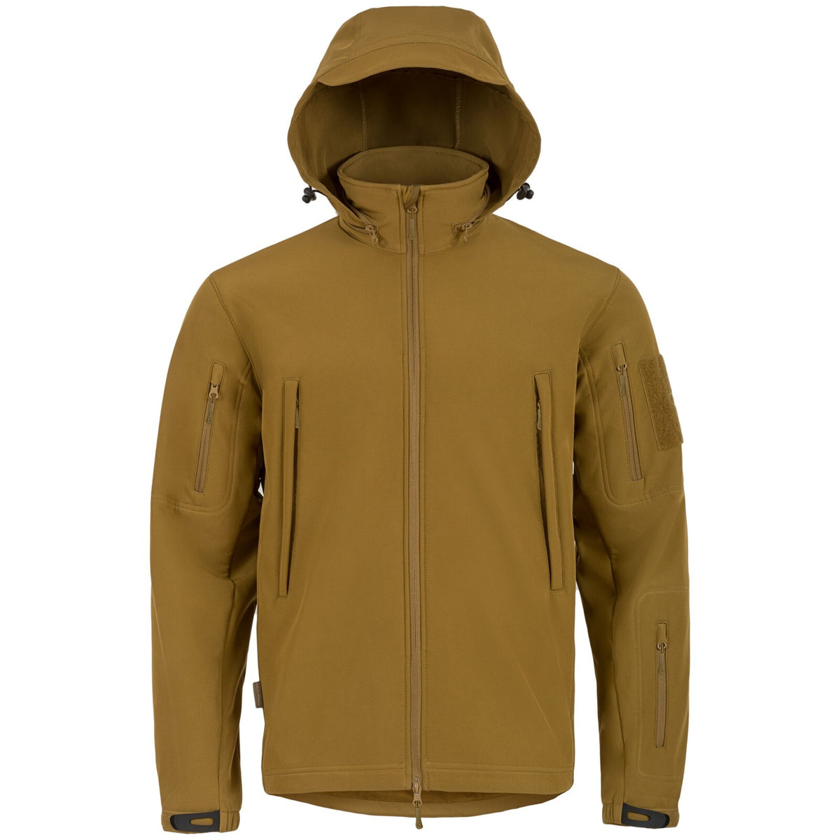 Highlander Tactical Hooded Softshell Jacket Water Resistant  Army Camo green
