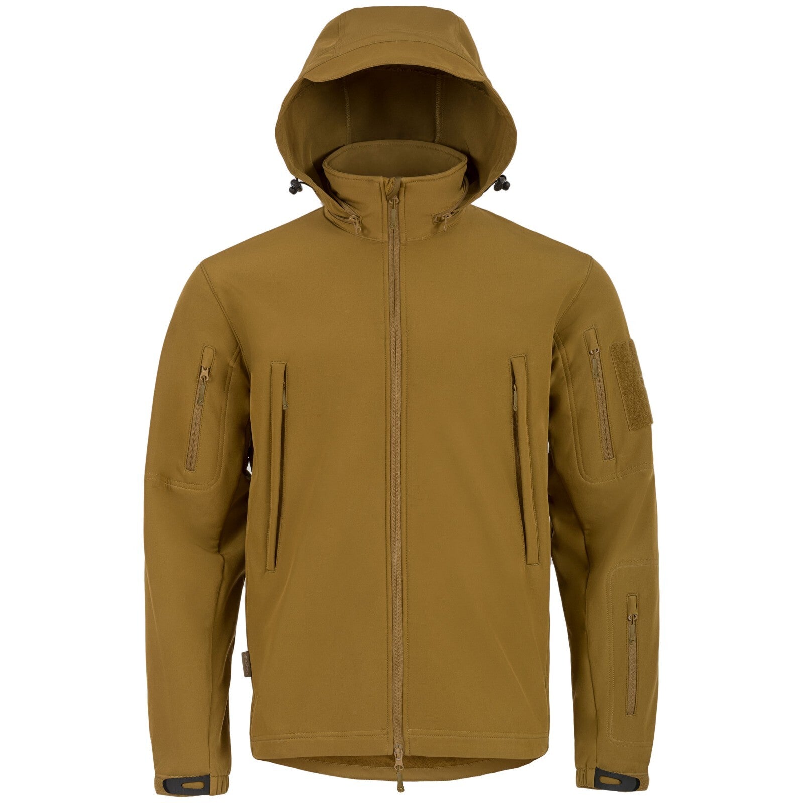 Highlander Tactical Hooded Softshell Jacket Water Resistant  Army Camo green