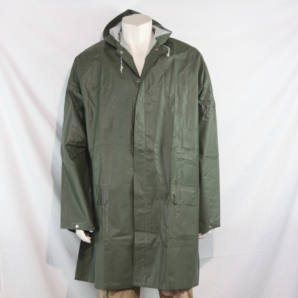 German Army Olive Waterproof Jacket Coat Genuine Surplus 44 & 50"" (4306)