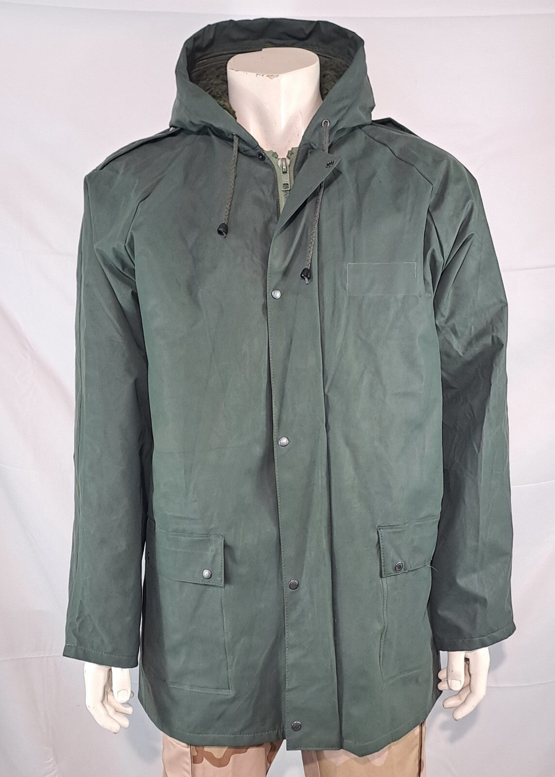 Genuine Surplus British Police Waterproof Parka Rain Jacket Lined 44-46" (2807)