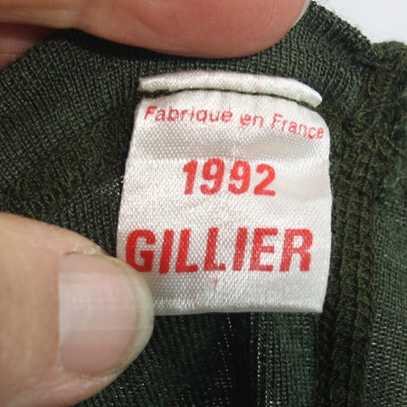 1990sGenuine Surplus French Army Military Balaclava Kermel FR Knitted Olive 3952
