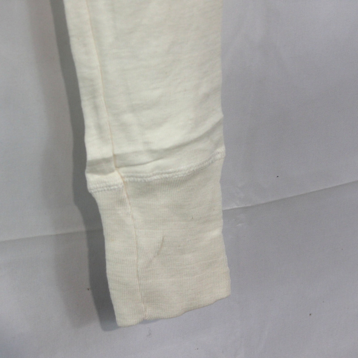 Vintage East German White Thermal Vest Long Johns Set Genuine Surplus 38" (3828)