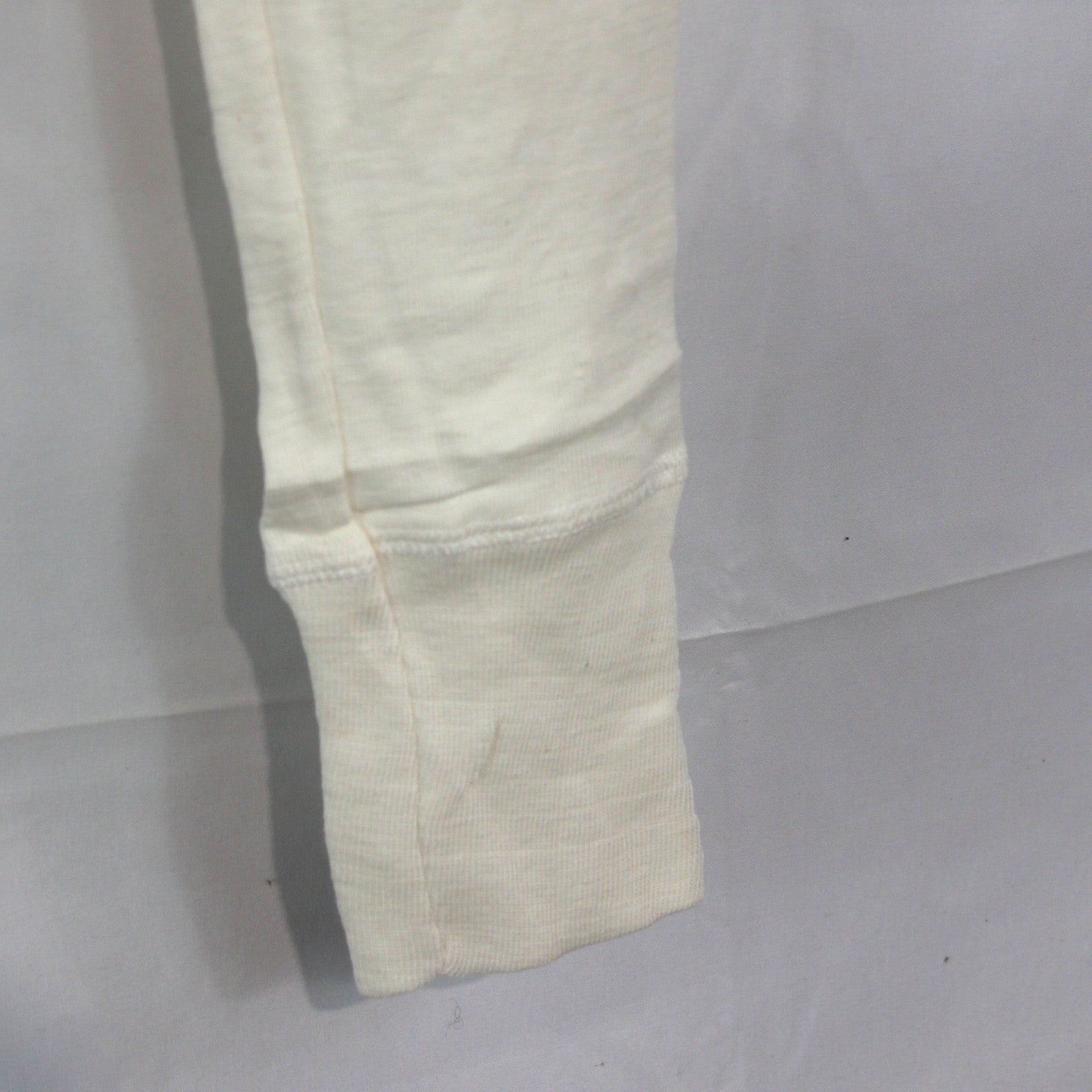 Vintage East German White Thermal Vest Long Johns Set Genuine Surplus 38" (3828)