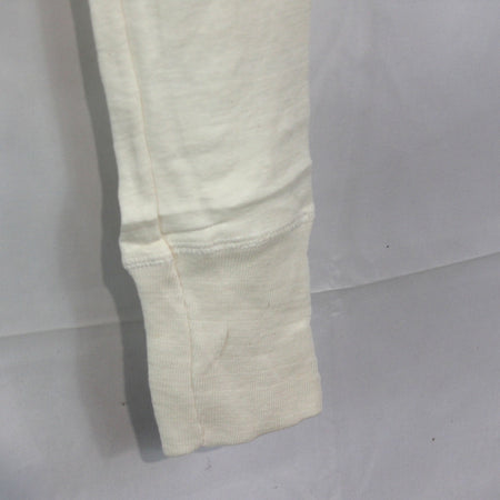 Vintage East German White Thermal Vest Long Johns Set Genuine Surplus 38" (3828)