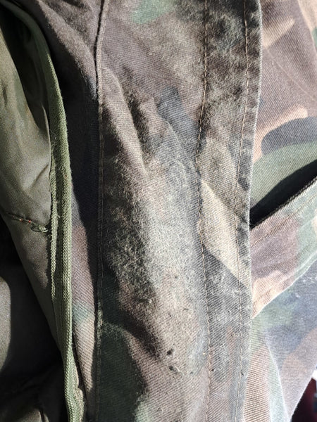 Genuine Surplus Croatian Police M65 Padded Jacket Woodland Camouflage 46-48 2382