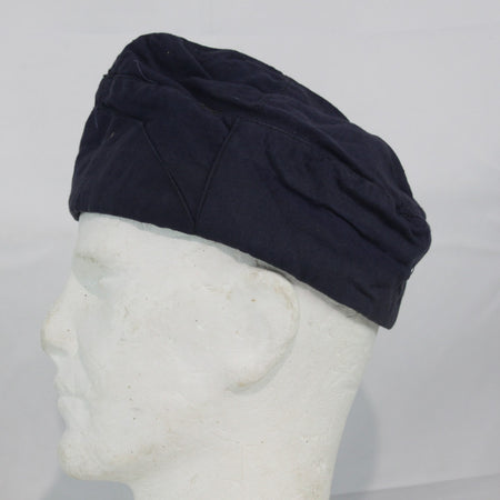 Bulgarian Military Side Hat Airforce Navy Blue Vintage Genuine Surplu59cm (4401)