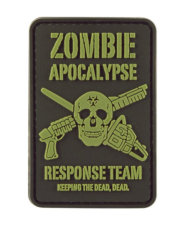 Zombie Apocalypse Patch Special Forces Badge Airsoft Tactical Morale