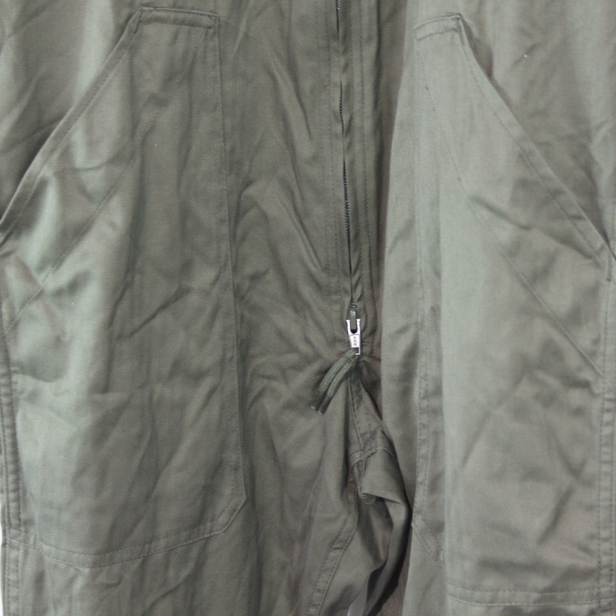 French Army Coverall Olive Green Genuine Surplus 38" Chest Tall (4166)