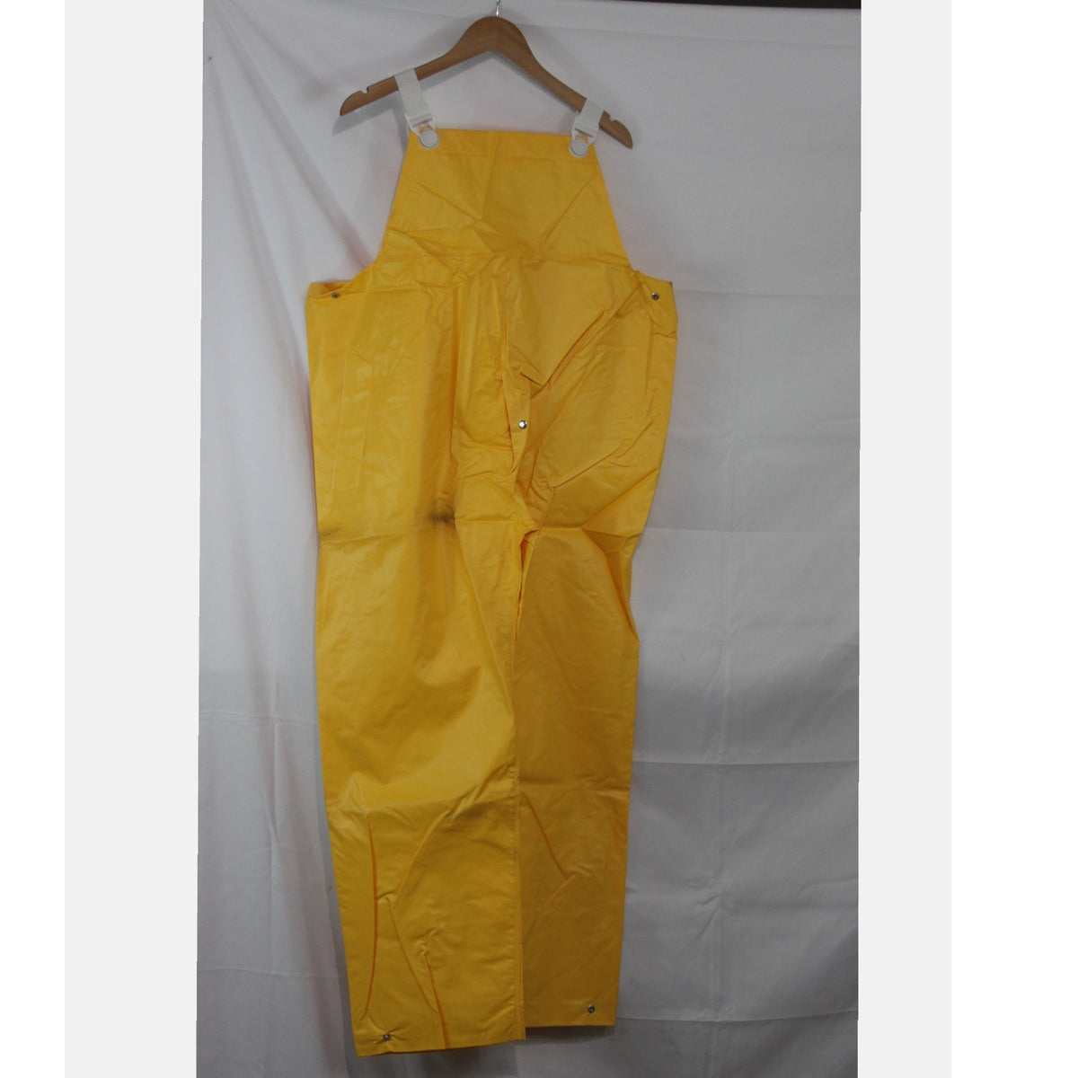 Waterproof Bib & Brace Waterproof Over Trousers Overalls Yellow M & XL (4178)