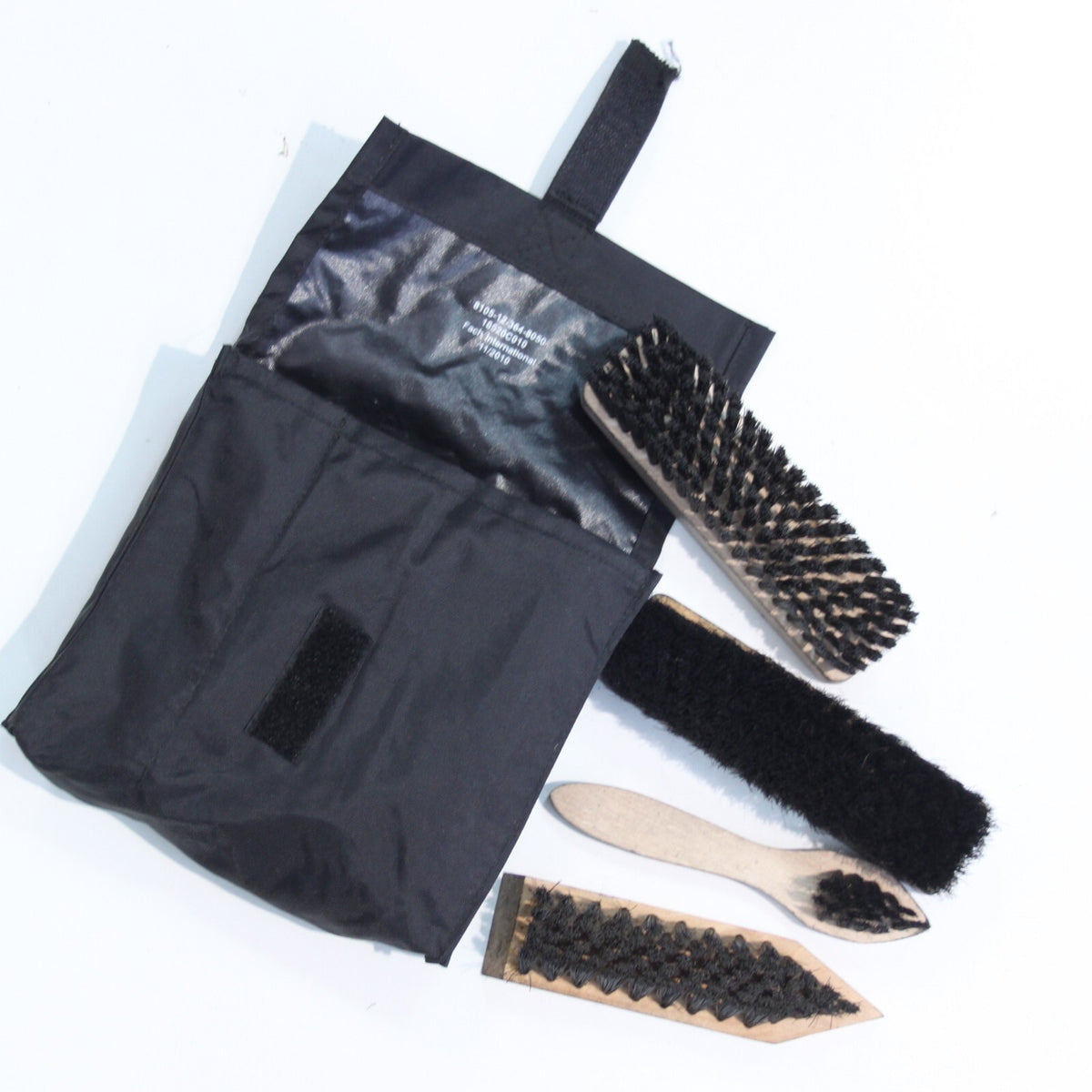 Genuine Surplus German Army Boot Cleaning Kit With Brushes Grade 1