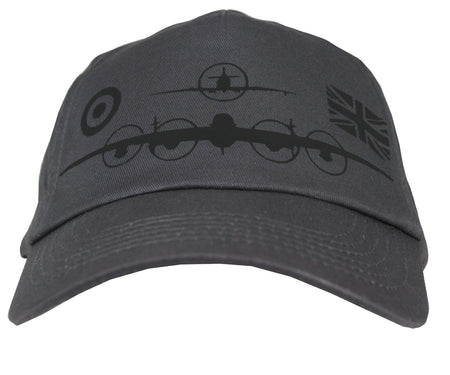 Warbird Print Exclusive Printed Baseball Cap Cotton Lancaster Spitfire RAF Plane