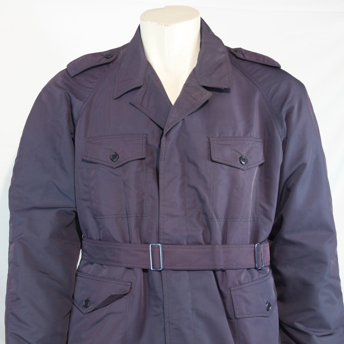 Genuine Surplus Italian Army Mounted Troops Quilted Ski Jacket Purple 36" (3202)