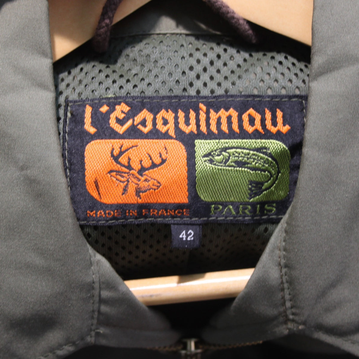 Vintage French Hunting Jacket 34-36" Chest lightweight L'Esquimau (4036)