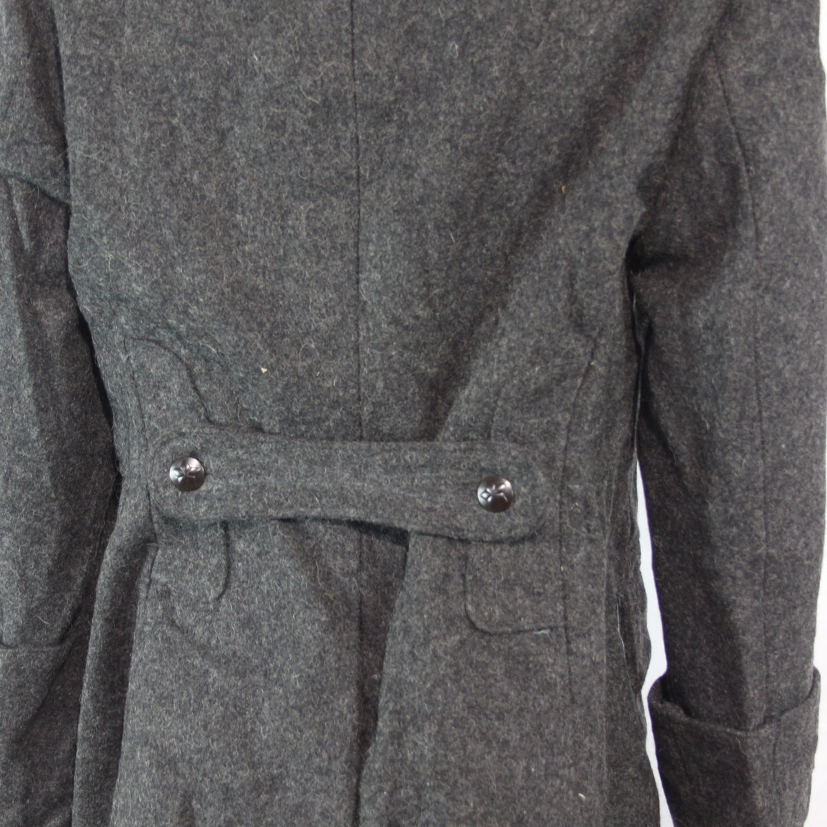 Vintage Bulgarian Army Soviet Era Greatcoat Coat Genuine Surplus 36-38" (3877)