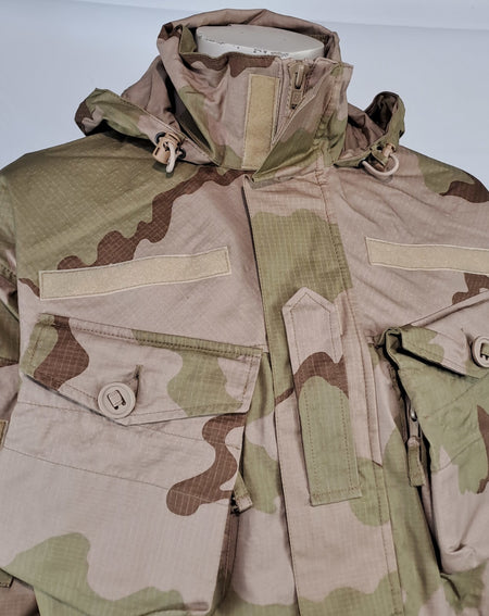 NEW Rare Genuine Surplus Dutch Ripstop Windproof Smock Desert Camouflage Jacket