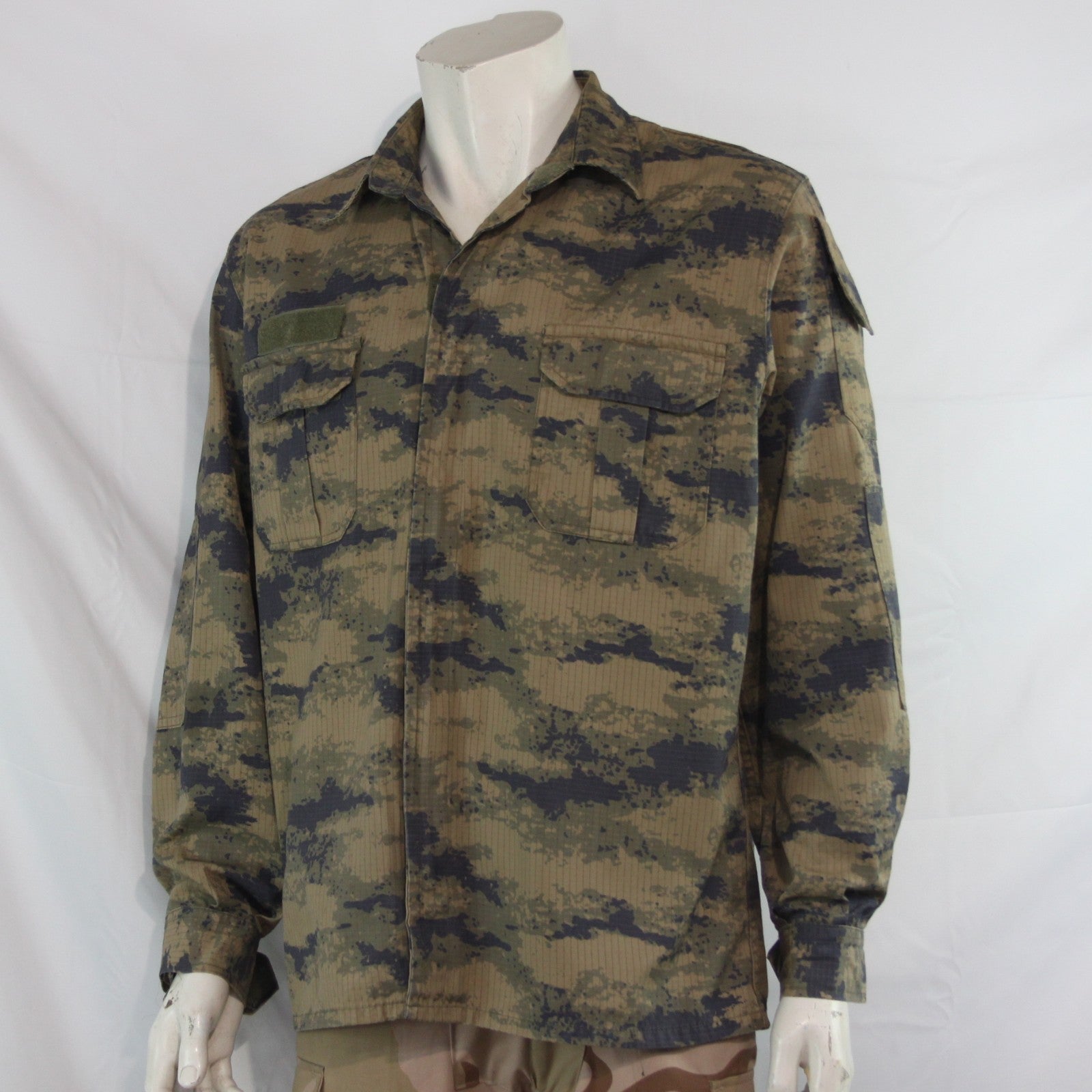Turkish Airforce Shirt Lightweight Jacket Camouflage Genuine Surplus (4318)