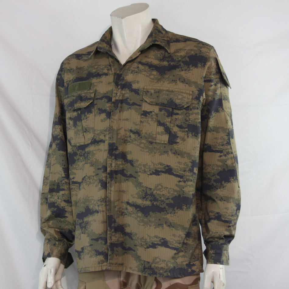 Turkish Airforce Shirt Lightweight Jacket Camouflage Genuine Surplus (4318)