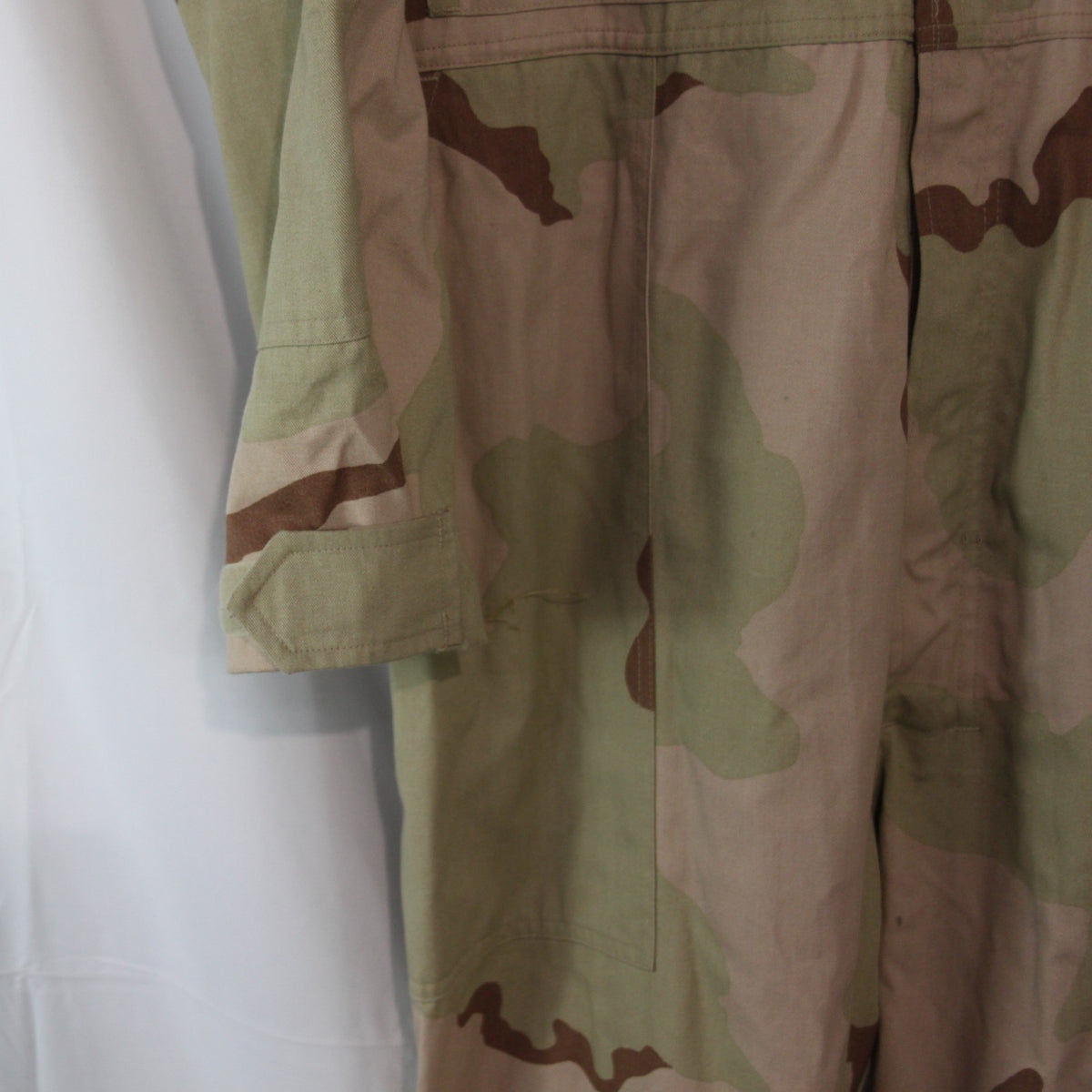 Rare US Army Tricolor Desert Camo Coverall Genuine Surplus Large 41-45" (3516)