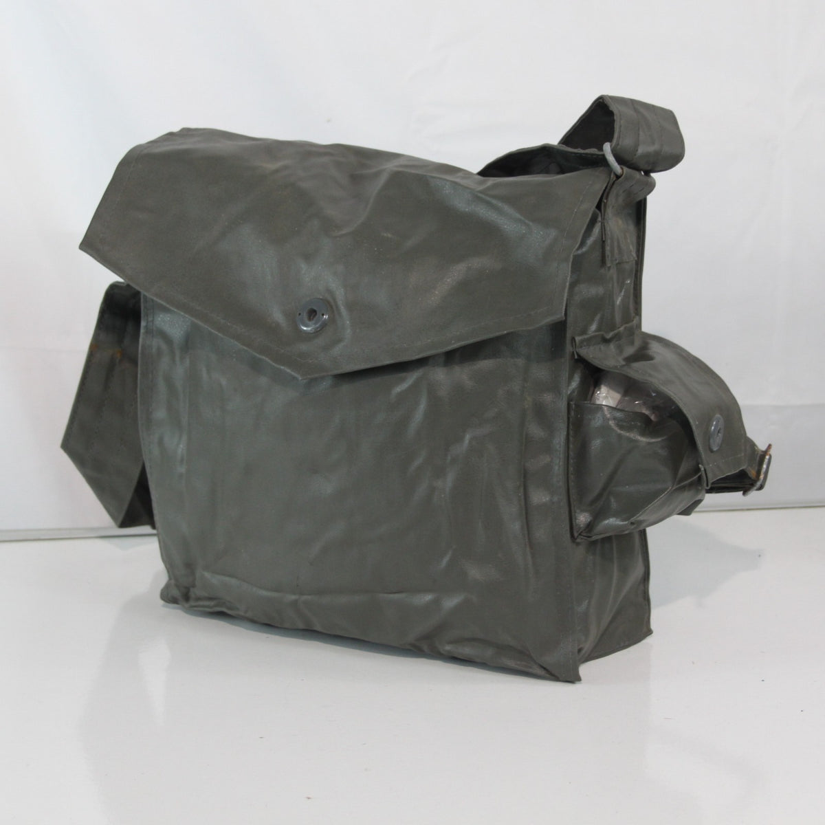 Genuine Surplus Hungarian Army Side Bag Waterproof Fabric PVC Small Bag (3755)
