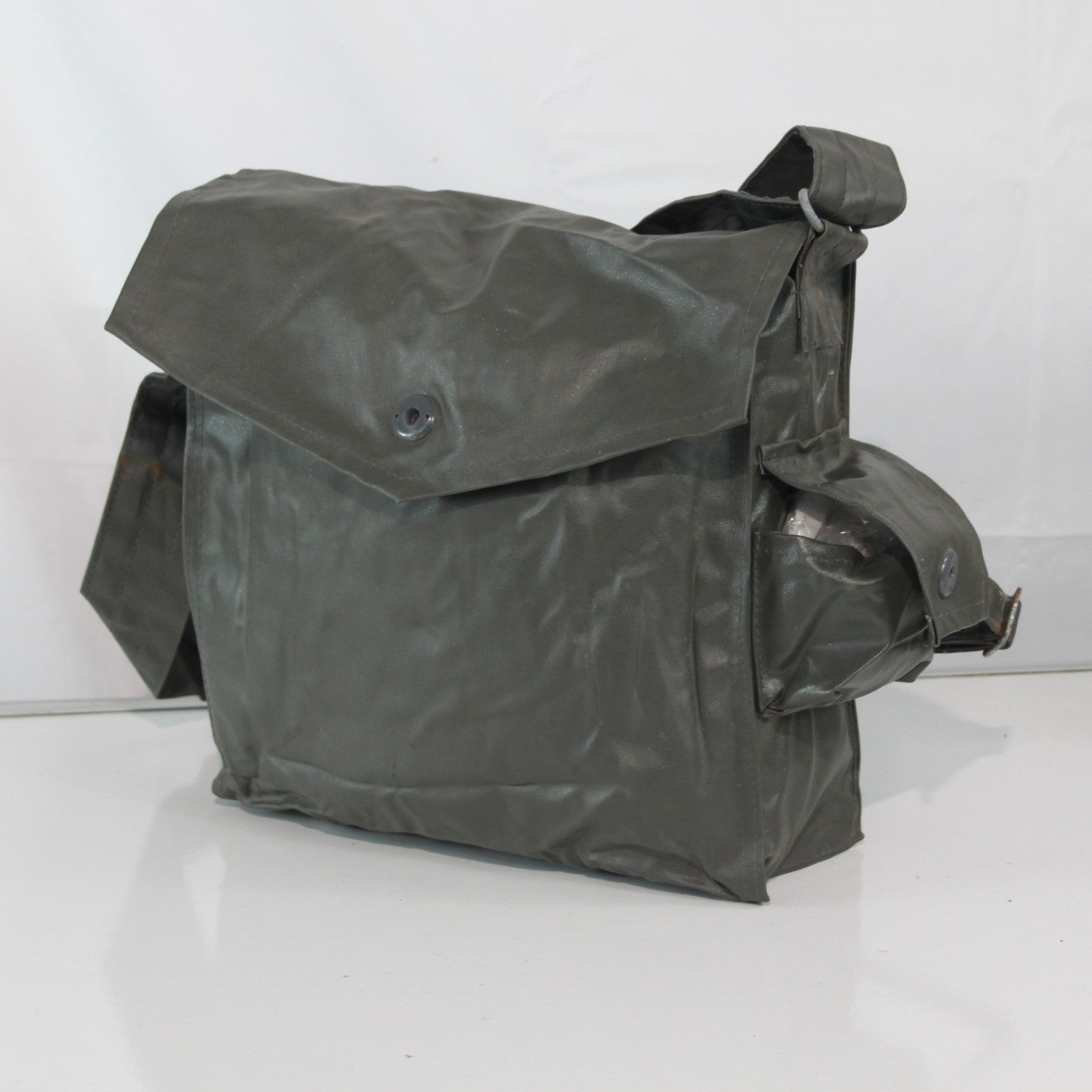 Genuine Surplus Hungarian Army Side Bag Waterproof Fabric PVC Small Bag (3755)