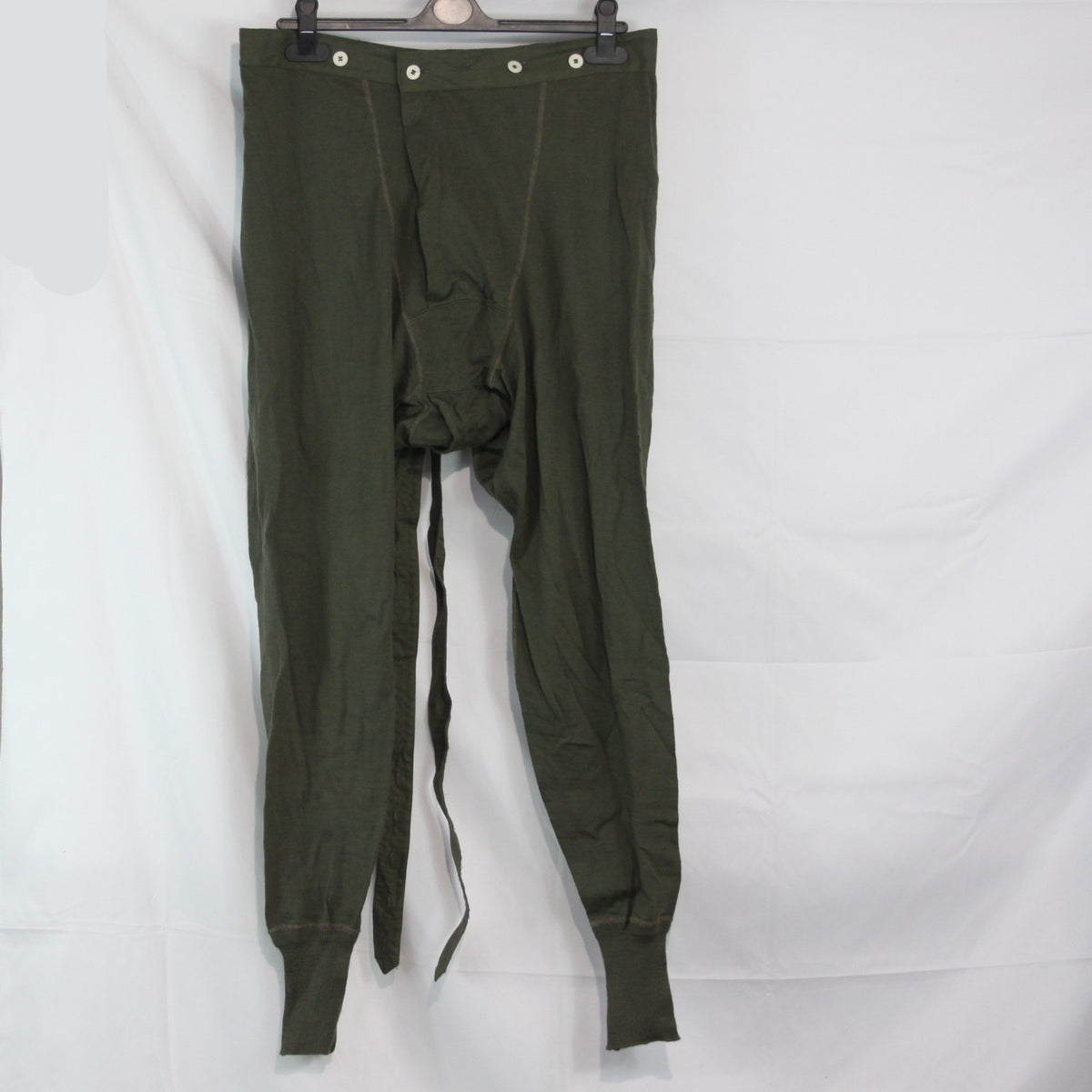 Vintage MIlitary Bib and Brace Dungaree Long Johns Genuine Surplus 34" W (3832)