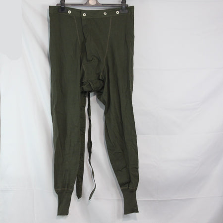 Vintage MIlitary Bib and Brace Dungaree Long Johns Genuine Surplus 34" W (3832)