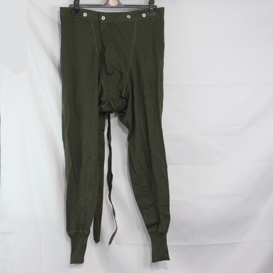 Vintage MIlitary Bib and Brace Dungaree Long Johns Genuine Surplus 34" W (3832)