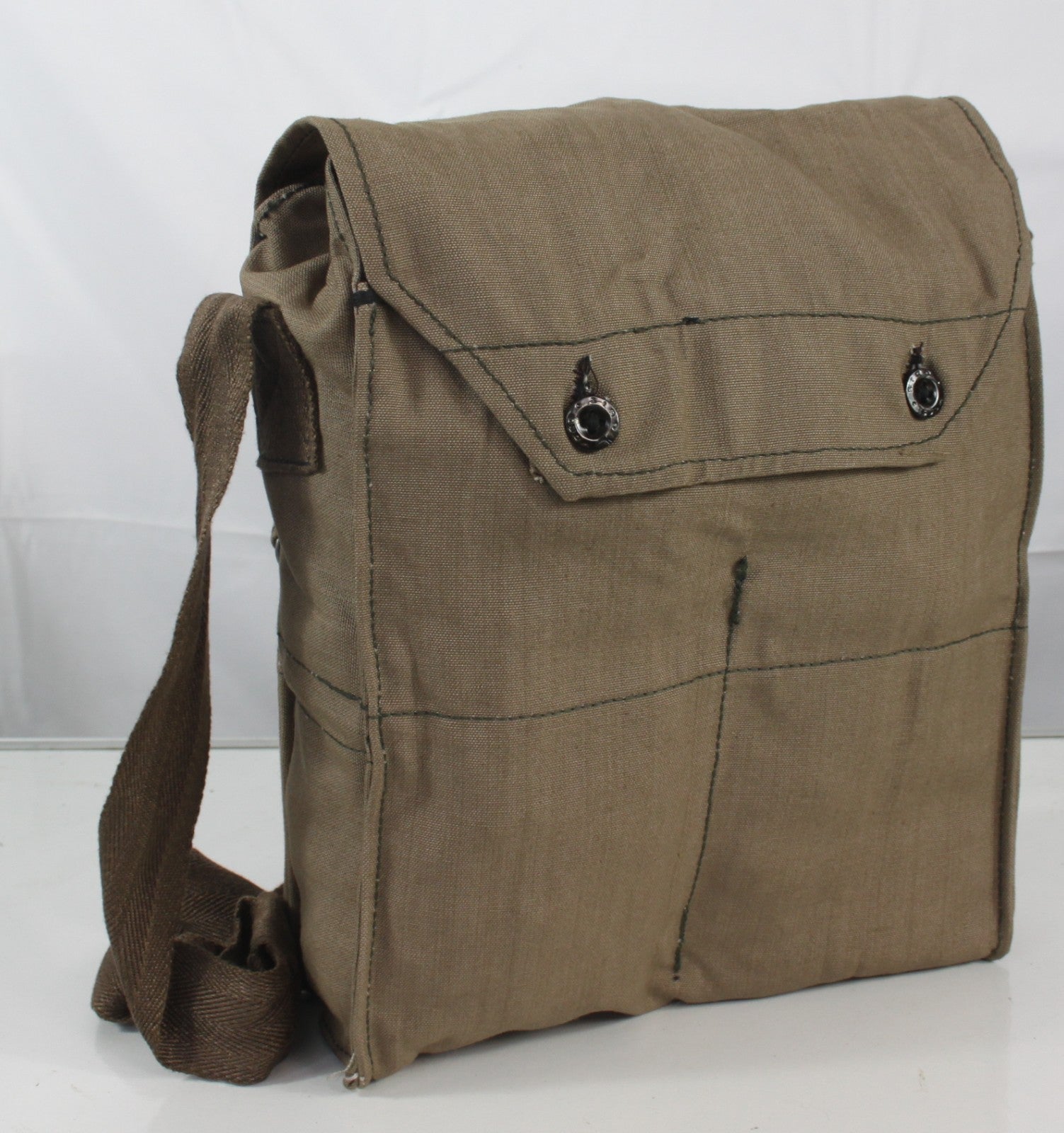 Genuine Surplus East European Army Side Bag Bread Bag Canvas Lightweight (1369)