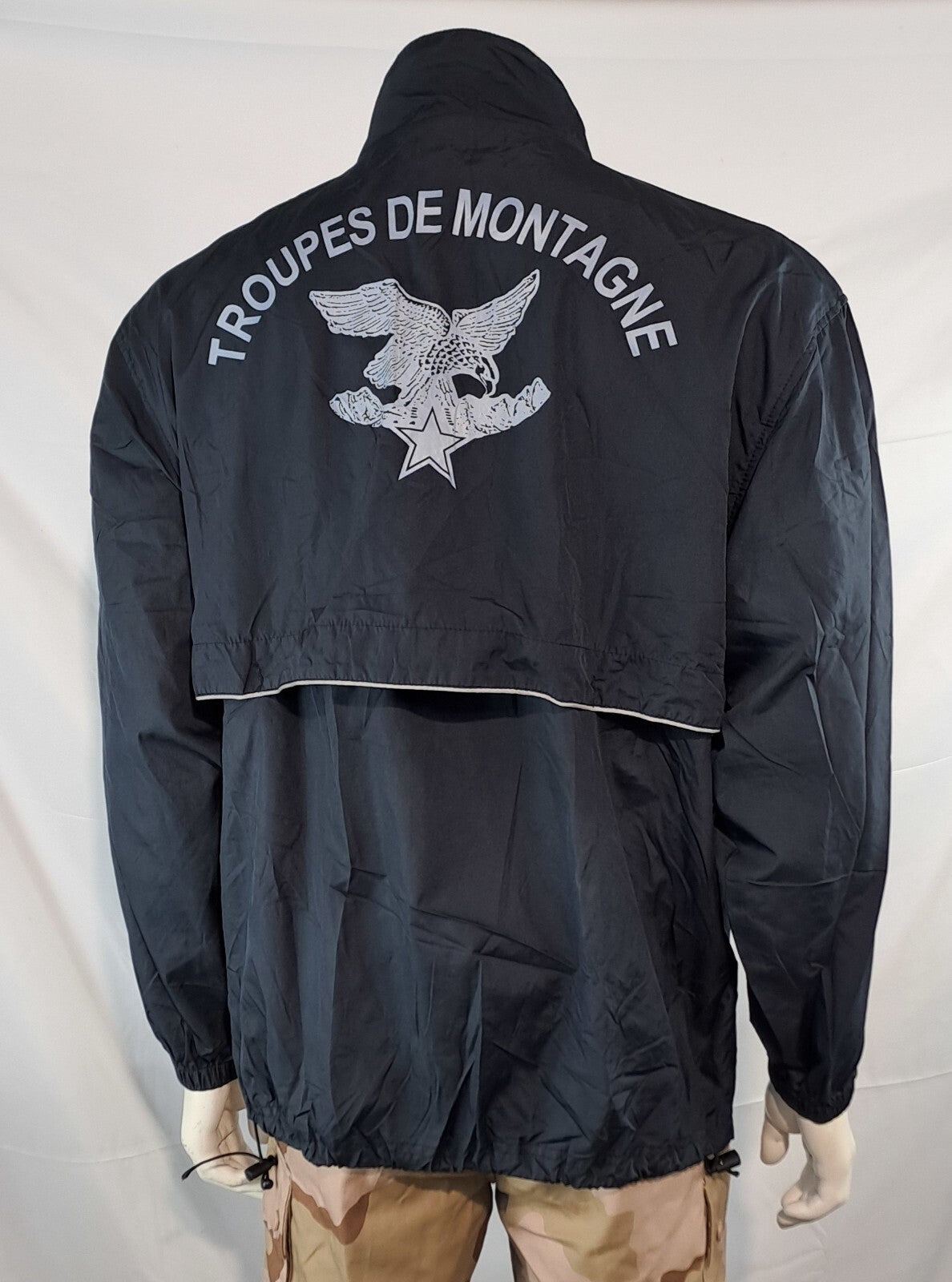 Genuine Surplus French Army Utra Lightweight Tracksuit Top Jacket Large  (2788)