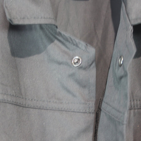 Genuine Surplus British Courier Black Coverall Overall Polycotton (4114)