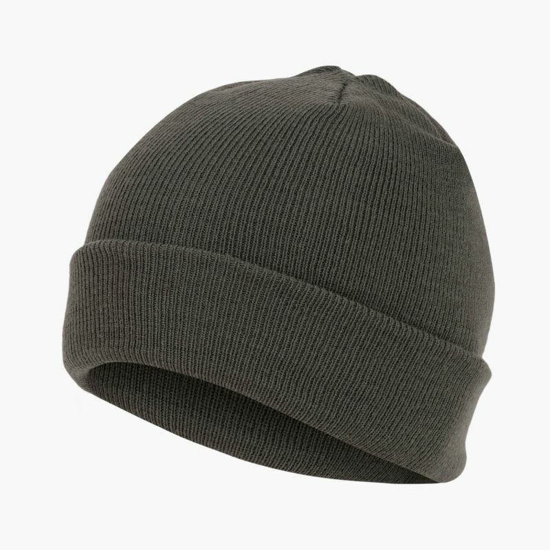 Knitted Hat Watch Cap Thermal Thinsulate Winter Bob Hat Warm Beanie Green Black