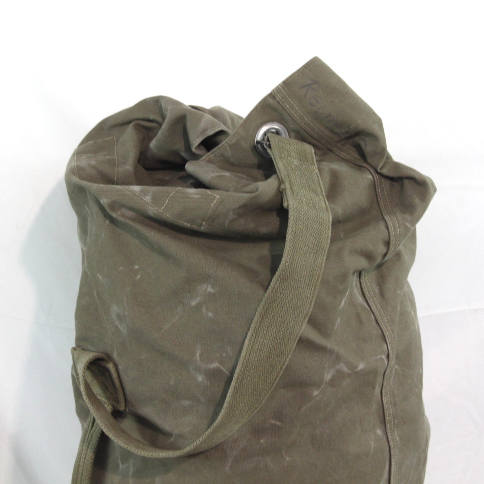 French Army Heavy Duty Canvas Storage Bag Kit Bag Genuine Surplus (4339)