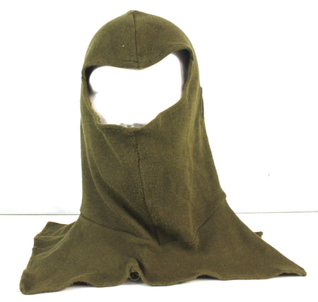 Genuine Surplus British AFV FR Tank Crew Balaclava Green