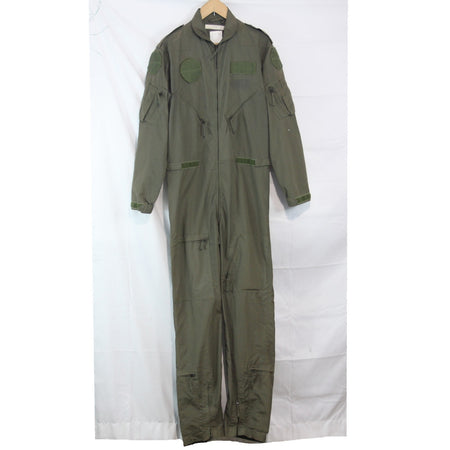 Dutch Military Airforce Flight Suit Olive Coverall Genuine Surplus 42" (3998)