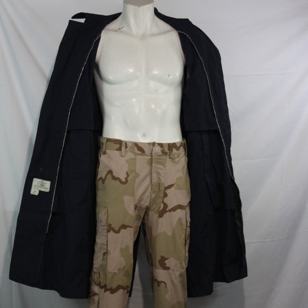 Genuine Surplus US Airforce Coat All Weather Navy Water Resistant 38" (3357)