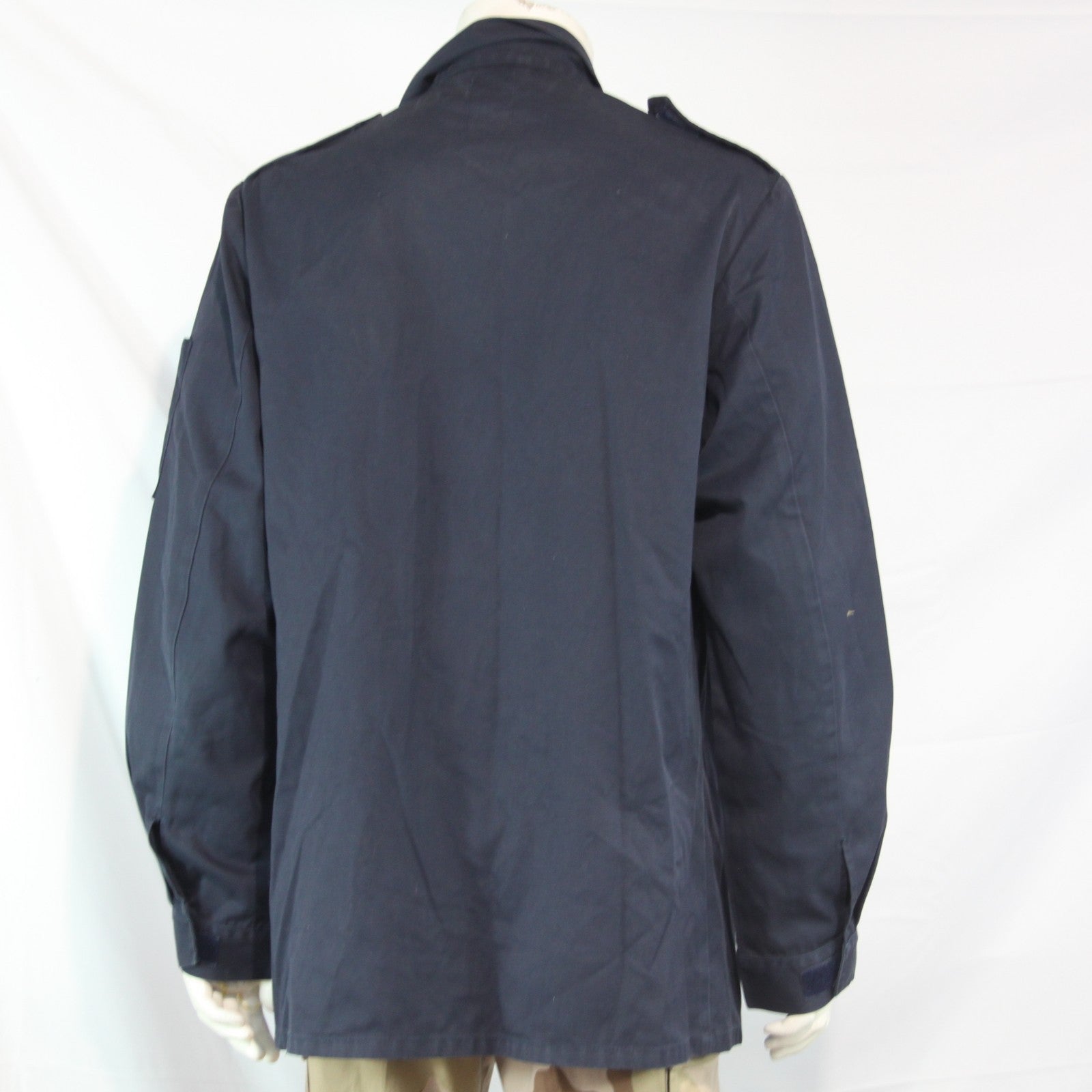 Navy Blue Naval Shirt Long Sleeve Genuine Surplus  (4230)