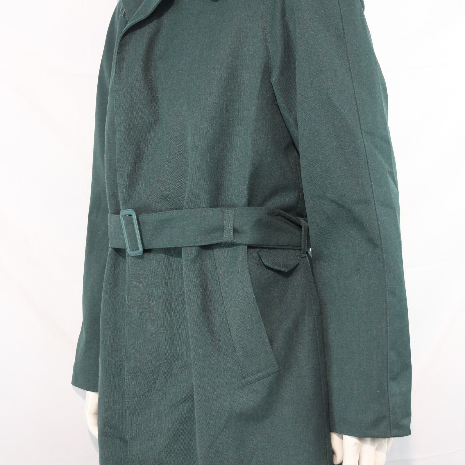 Genuine Surplus Spanish Police Civil Guard Trench Coat Bottle green 40" (3228)