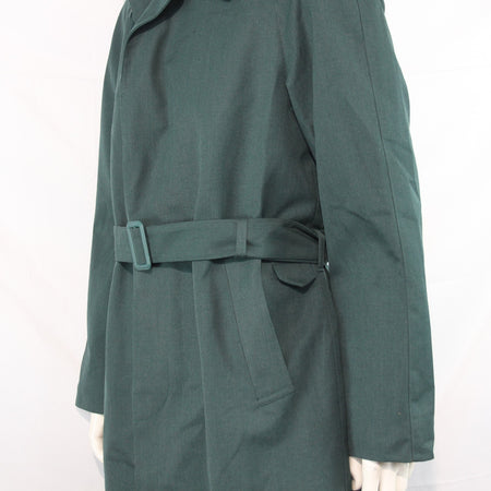 Genuine Surplus Spanish Police Civil Guard Trench Coat Bottle green 40" (3228)