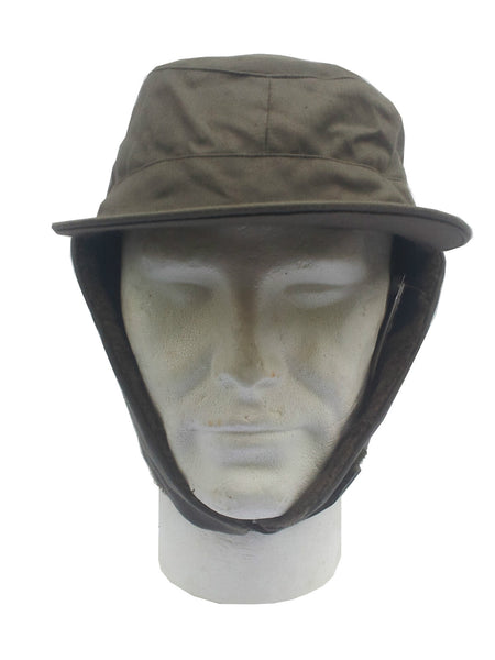 Genuine Surplus Dutch Military Cold Weather Ear Warmer Army Hat Grey Peak