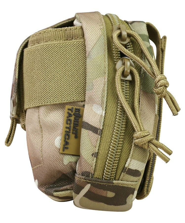 KT Micro MOLLE Utility Pouch Zipped Modular Olive BTP Black Coyote Webbing Pouch