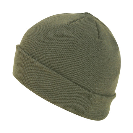Knitted Hat Watch Cap Thermal Thinsulate Winter Bob Hat Warm Beanie Green Black