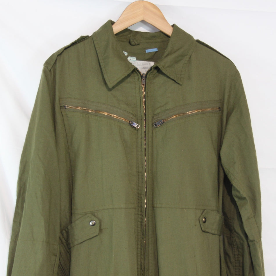 Austrian Army Nomex Coverall Olive Green Genuine Surplus Damaged 38-40" (4167)