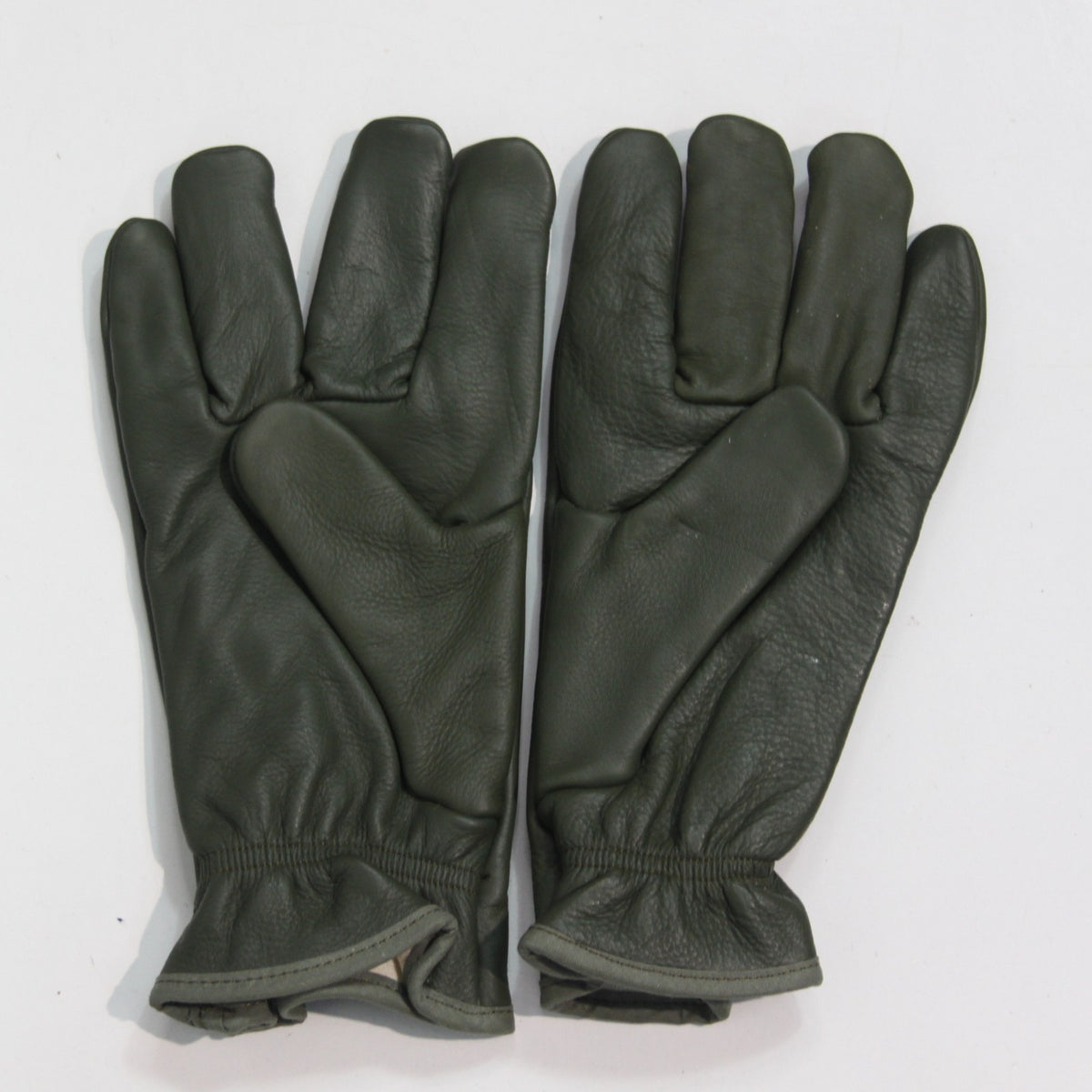 Thermal Lined Leather Work Gloves Genuine Surplus French Army Size 8.5 (3923)