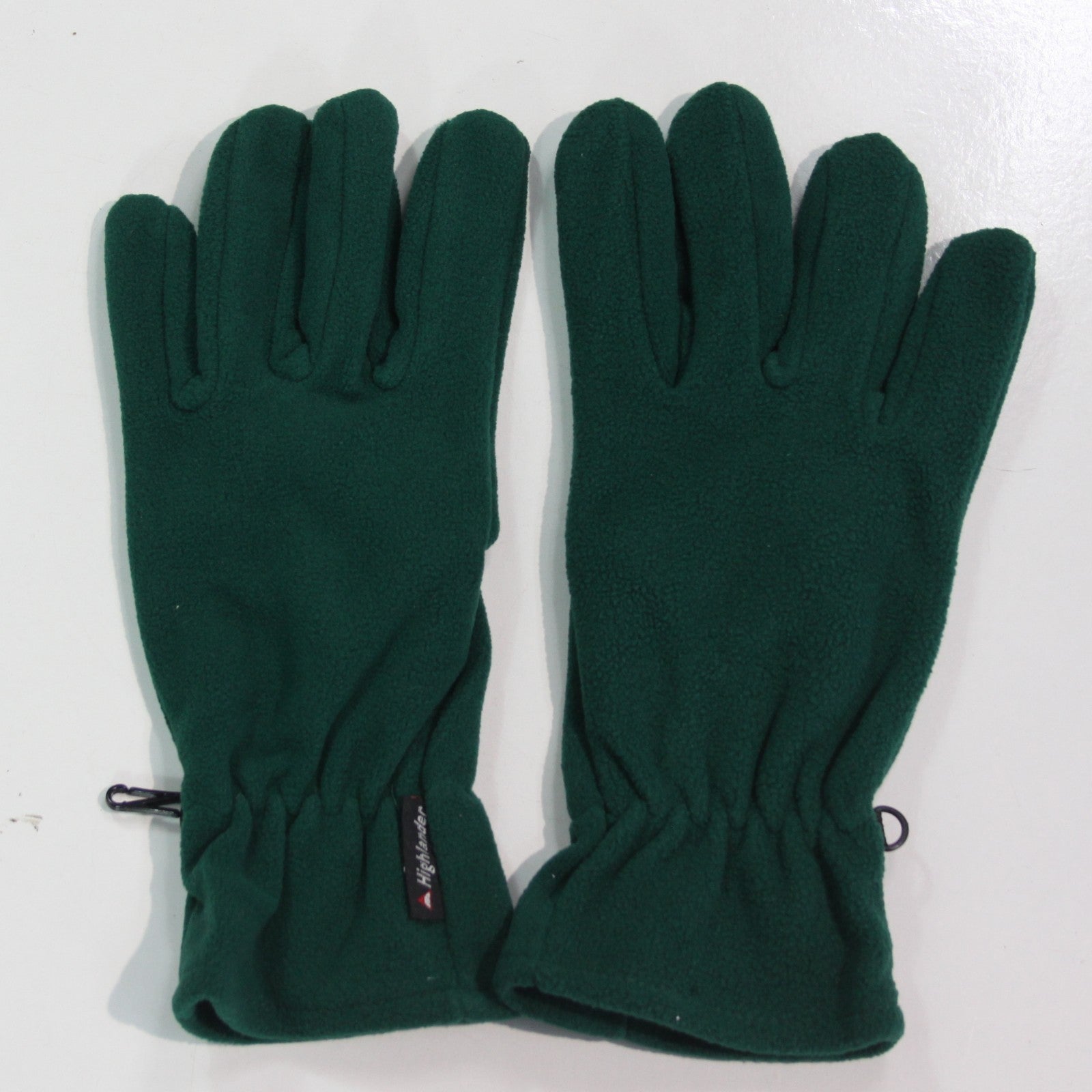 Lightweight Microfleece Gloves Emerald Green Thermal Winter  XL Unisex GL070