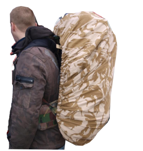 Genuine British Army Desert Rucksack Covers Camo Sand Bergen Large Small Cover