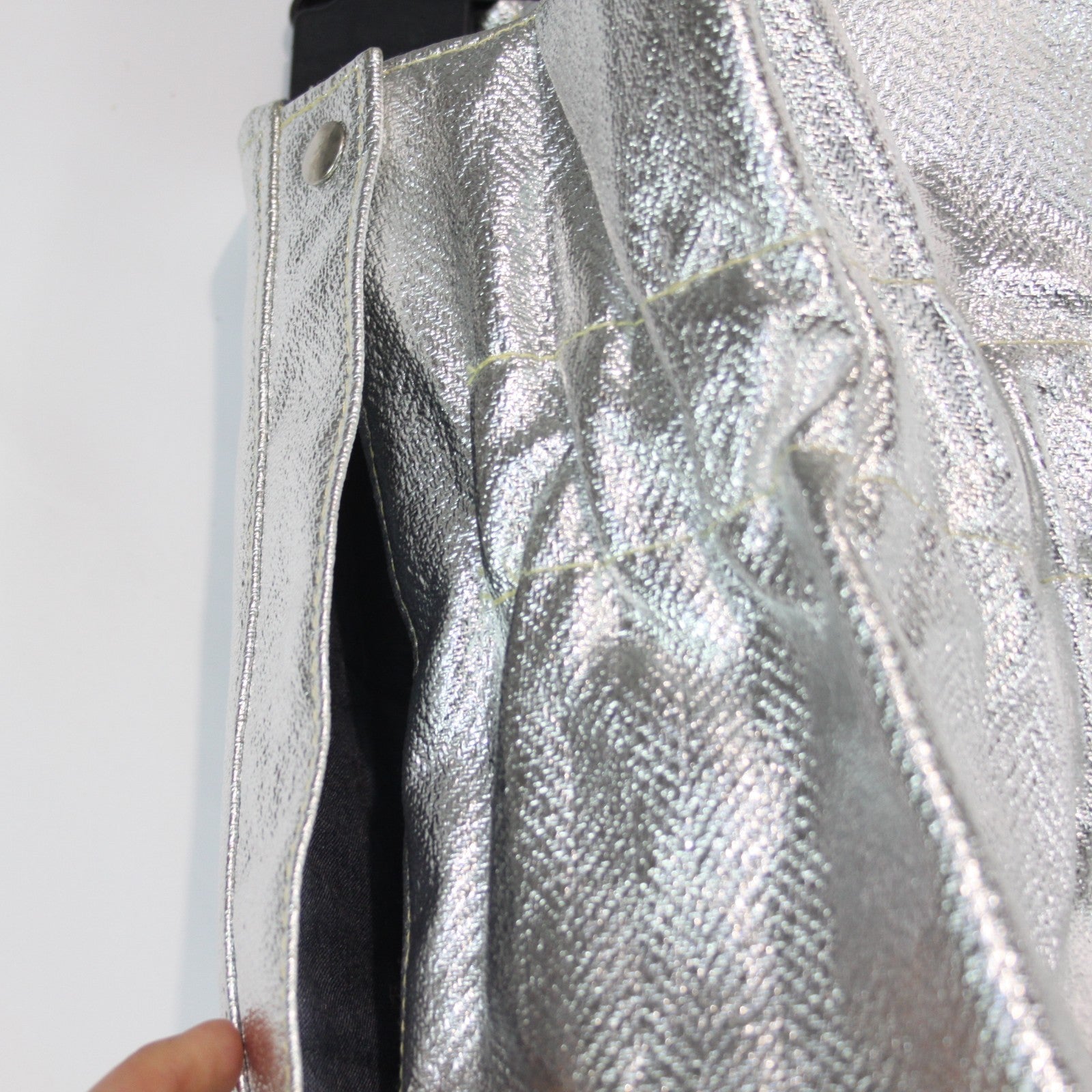 NEW French Aluminized Fire Fighters Trousers Genuine Surplus XL & XXL (3609)